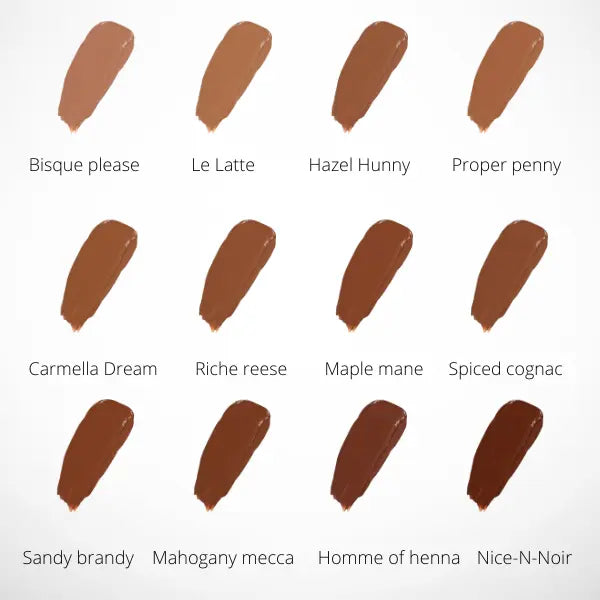 Anti-cernes liquide peau métisse noire foncée Black Opal True Tone Brightening Concealer 12 couleurs