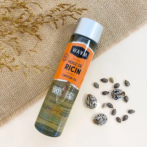 waam Huile de Ricin fortifiant nourrissant Favorise la pousse 